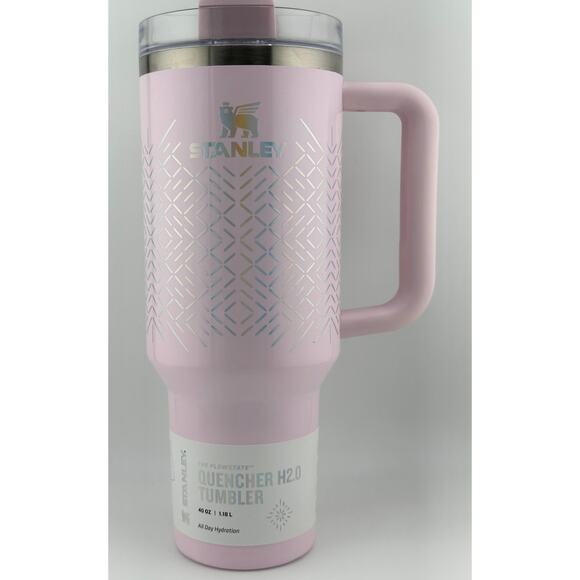 BRAND NEW Stanley Quencher H2.0 FlowState Tumbler 40 oz, ICICLE GLOSS FAST SHIP! - Picture 1 of 5